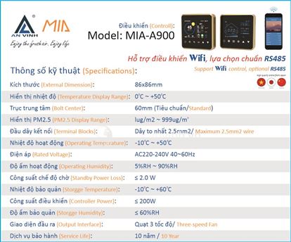 Dieu khien MIA-A900 2