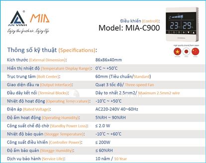 Dieu khien MIA-C900 2