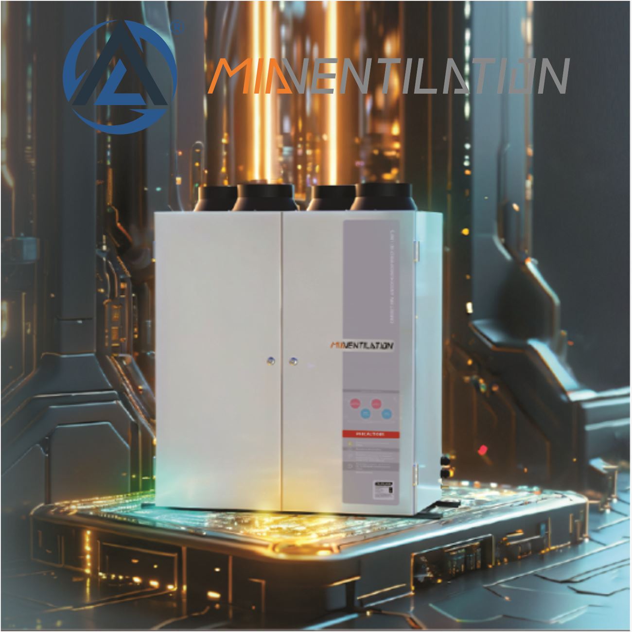 Quạt cấp khí tươi thu hồi nhiệt và hút ẩm