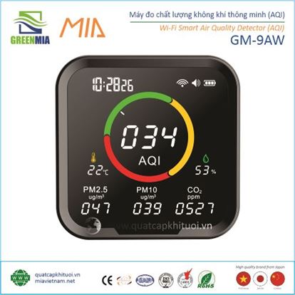 Máy đo chất lượng không khí thông minh hiệu GM (AQI - Wifi)