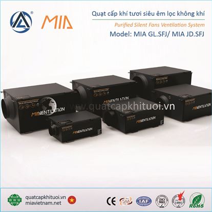 Quạt cấp khí tươi có lọc siêu êm GL.SFJ va JD.SFJ 1