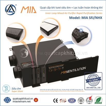 Máy cấp khí tươi và lọc tuần hoàn không khí MIA SFJ/NXH