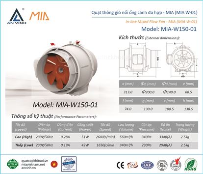 Quat noi ong MIA-W150-01 6